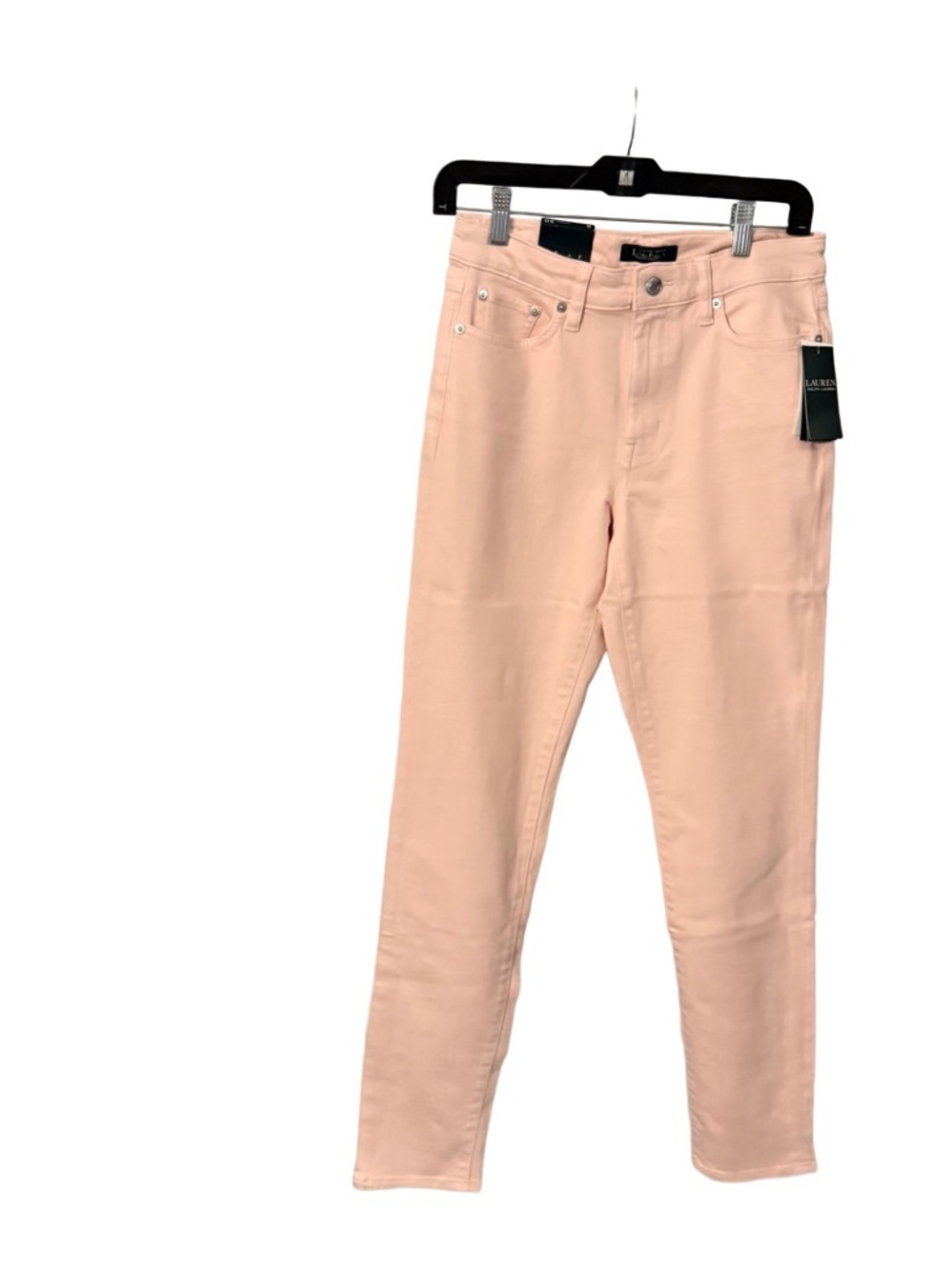Lauren Ralph Lauren Classic Skinny Curvy Stretch Jeans - Size 6- Pink Wash NWT